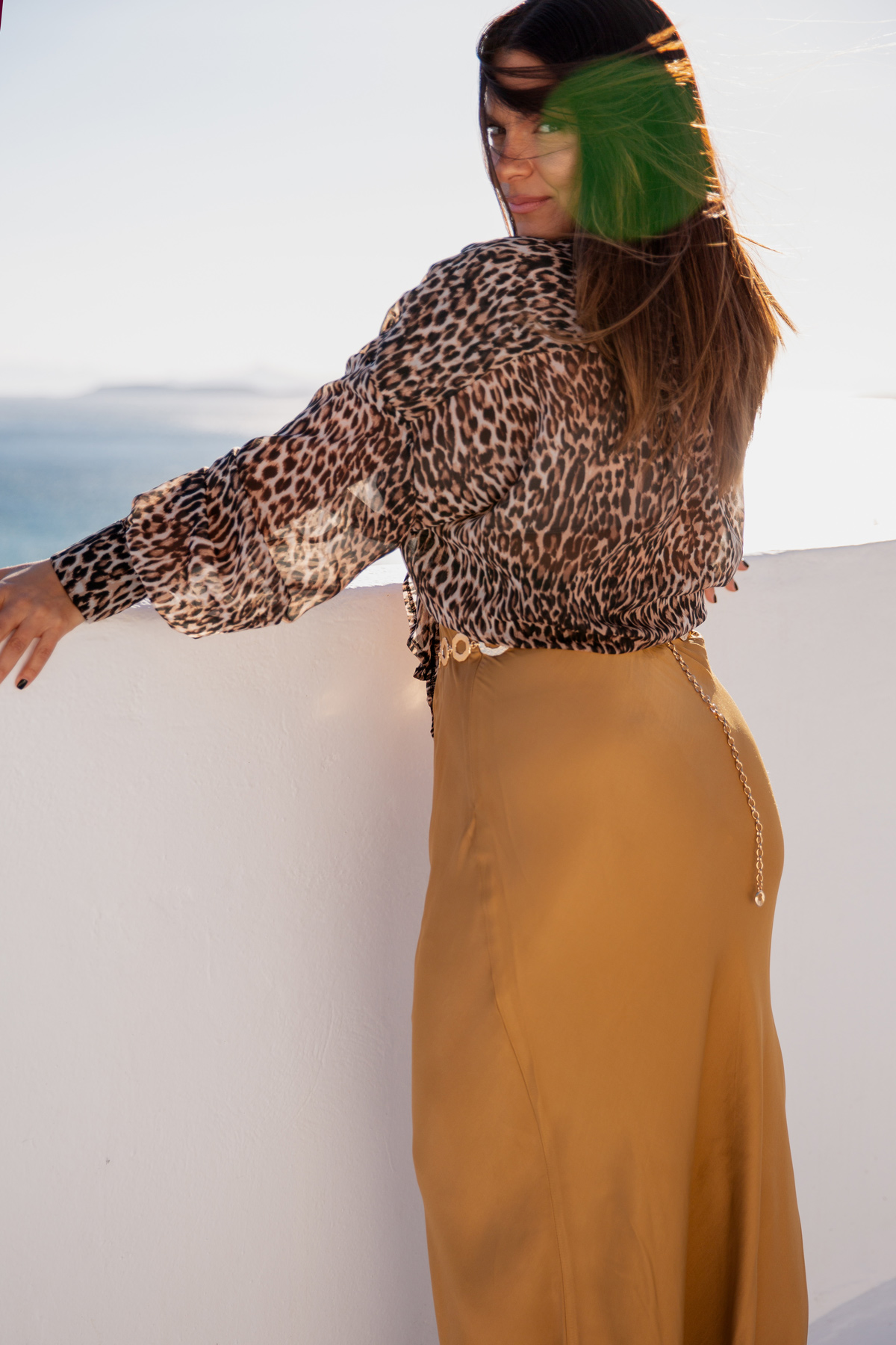 Safari shirt_Luxe skirt