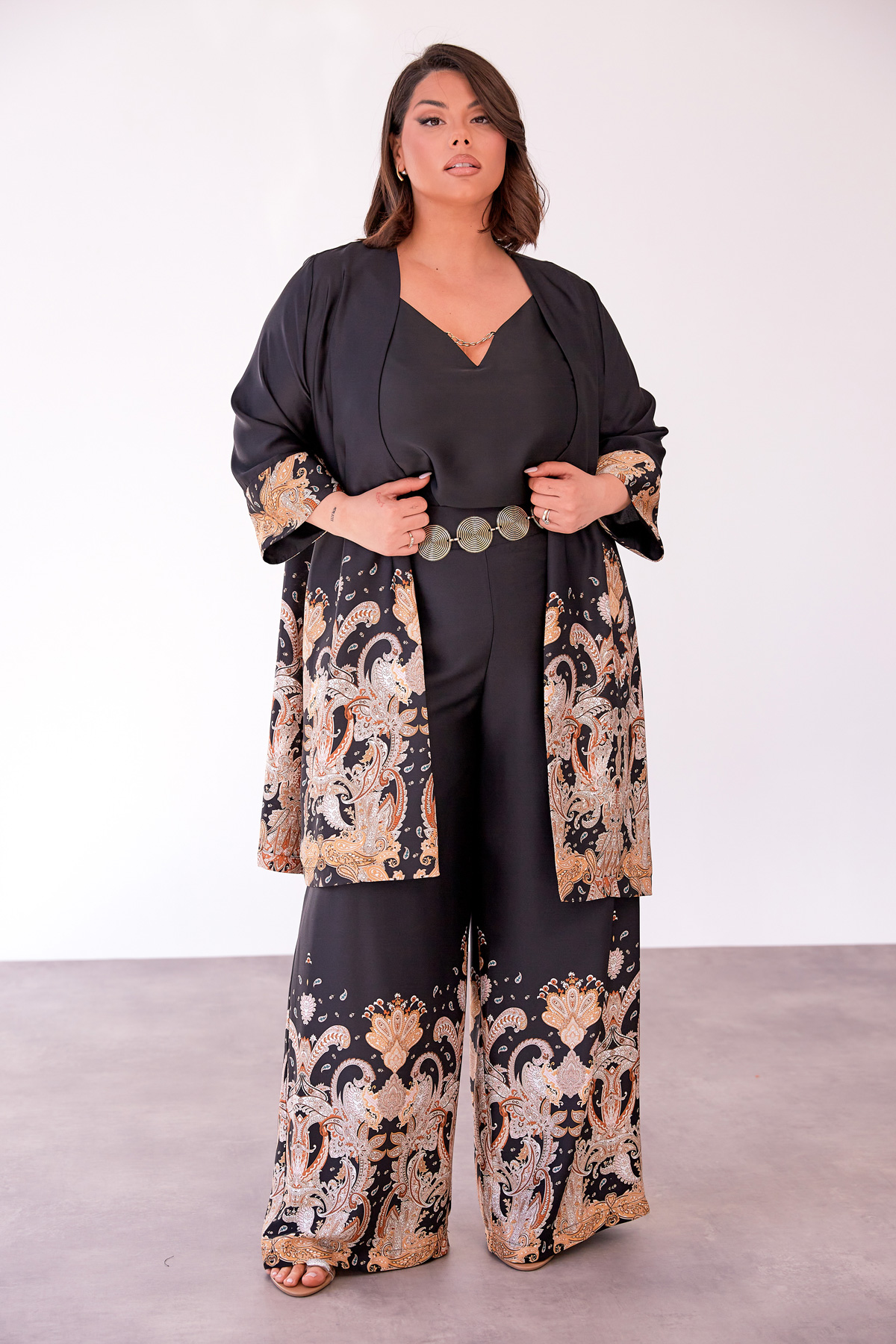 Bohemian bliss kimono_Luciana top_Dolcezza pants